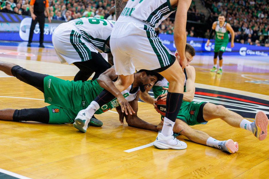 Eurolyga: Kauno „Žalgiris“ – Atėnų „Panathinaikos“ 80:68