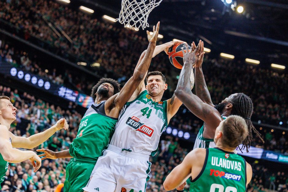 Eurolyga: Kauno „Žalgiris“ – Atėnų „Panathinaikos“ 80:68