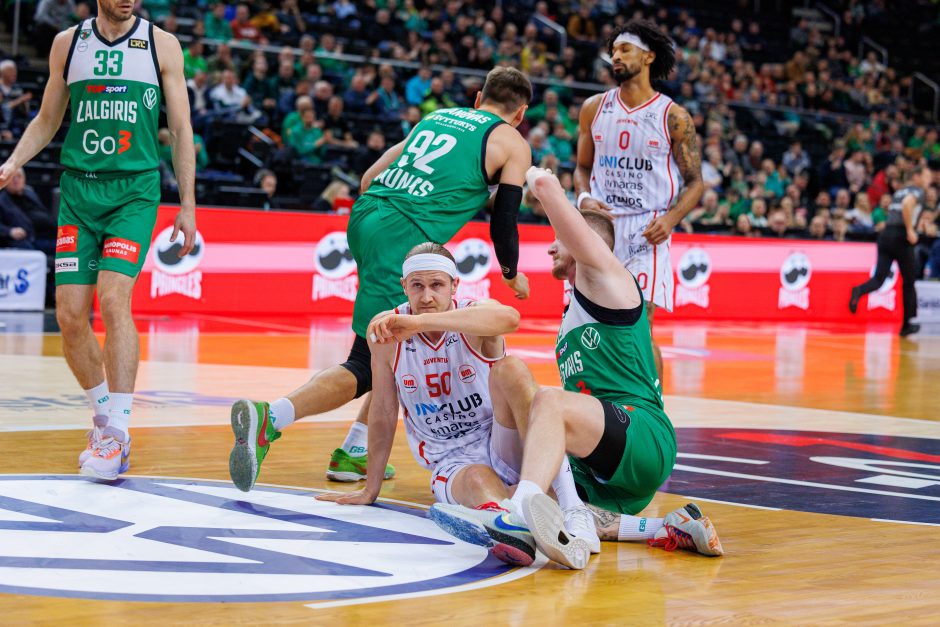 LKL:  Kauno „Žalgiris“ – Utenos „Uniclub Casino – Juventus“ 101:63