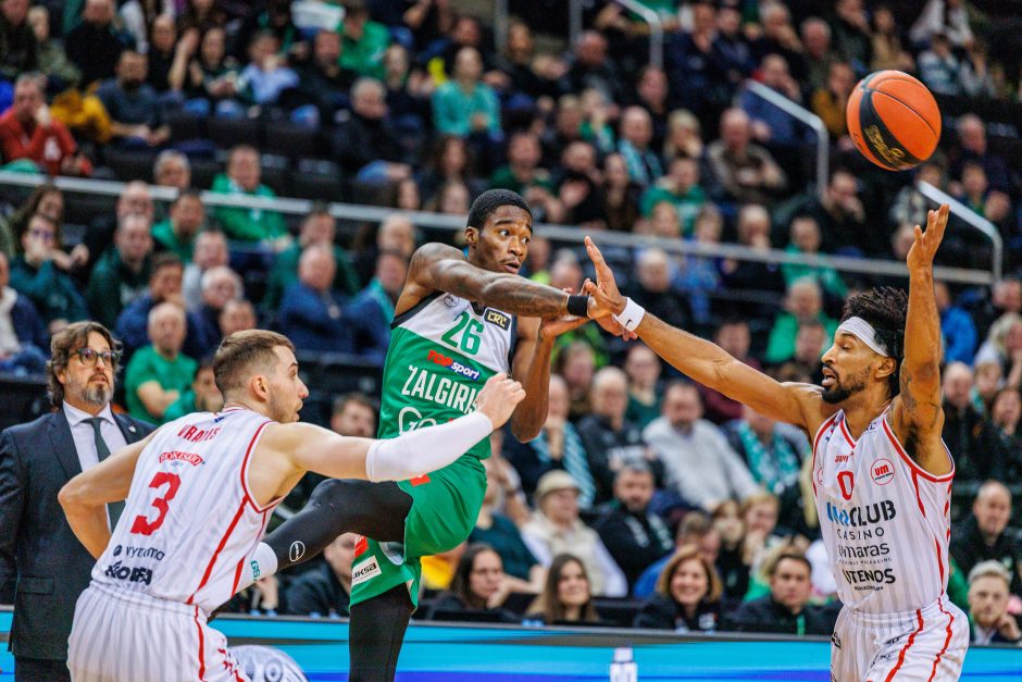 LKL:  Kauno „Žalgiris“ – Utenos „Uniclub Casino – Juventus“ 101:63