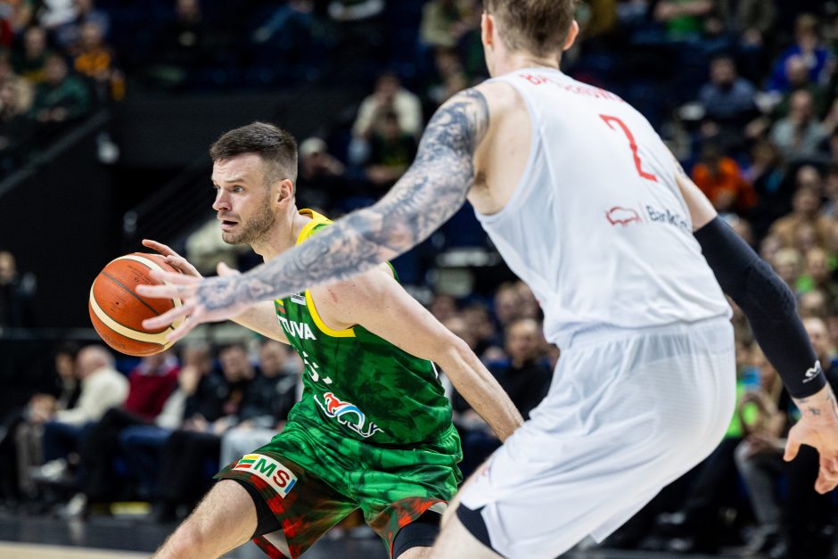 Europos krepšinio čempionato atranka: Lietuva – Lenkija 83:64