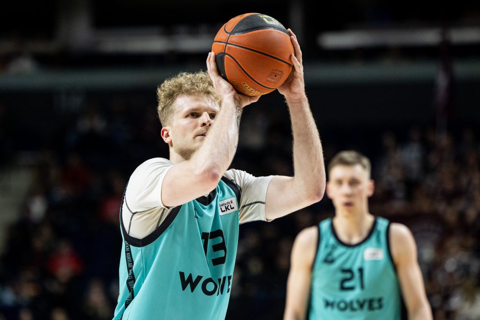 LKL: Vilniaus „Wolves“ – Panevėžio „7bet-Lietkabelis“ 109:72