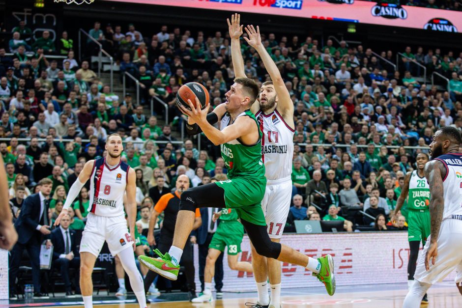 Eurolyga: Kauno „Žalgiris“ – Vitorijos „Baskonia“ 94:76