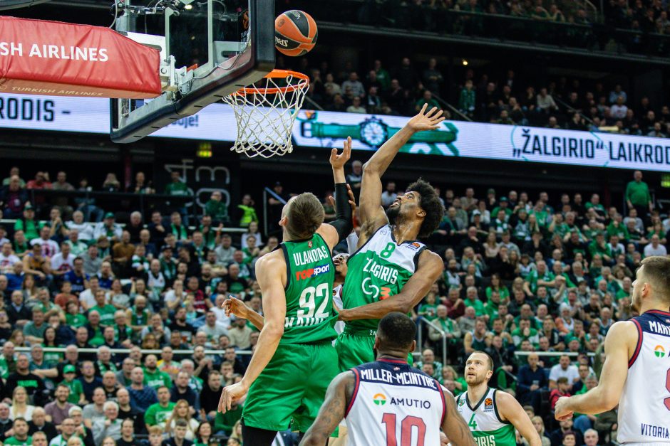 Eurolyga: Kauno „Žalgiris“ – Vitorijos „Baskonia“ 94:76