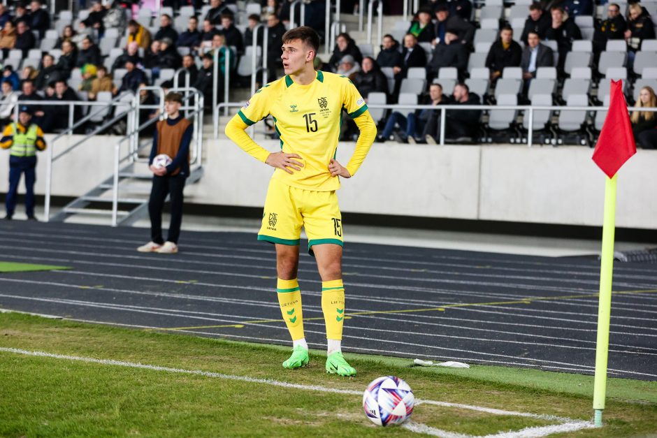 UEFA Tautų lygos rungtynės: Lietuva – Gibraltaras 1:0