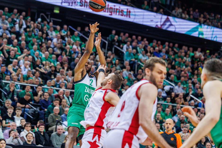 Eurolyga: Kauno „Žalgiris“ – Milano „EA7 Emporio Armani“ 87:73