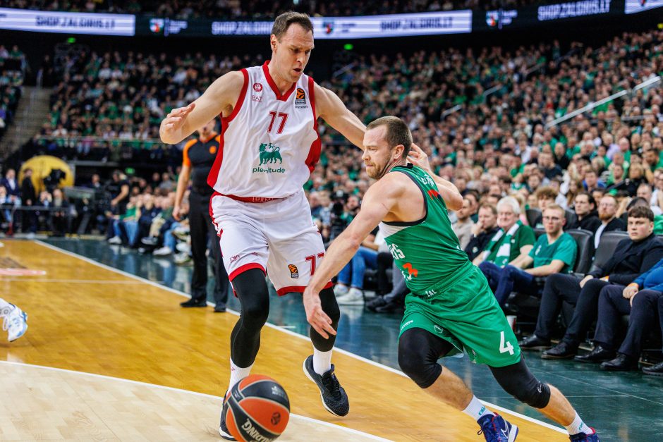 Eurolyga: Kauno „Žalgiris“ – Milano „EA7 Emporio Armani“ 87:73