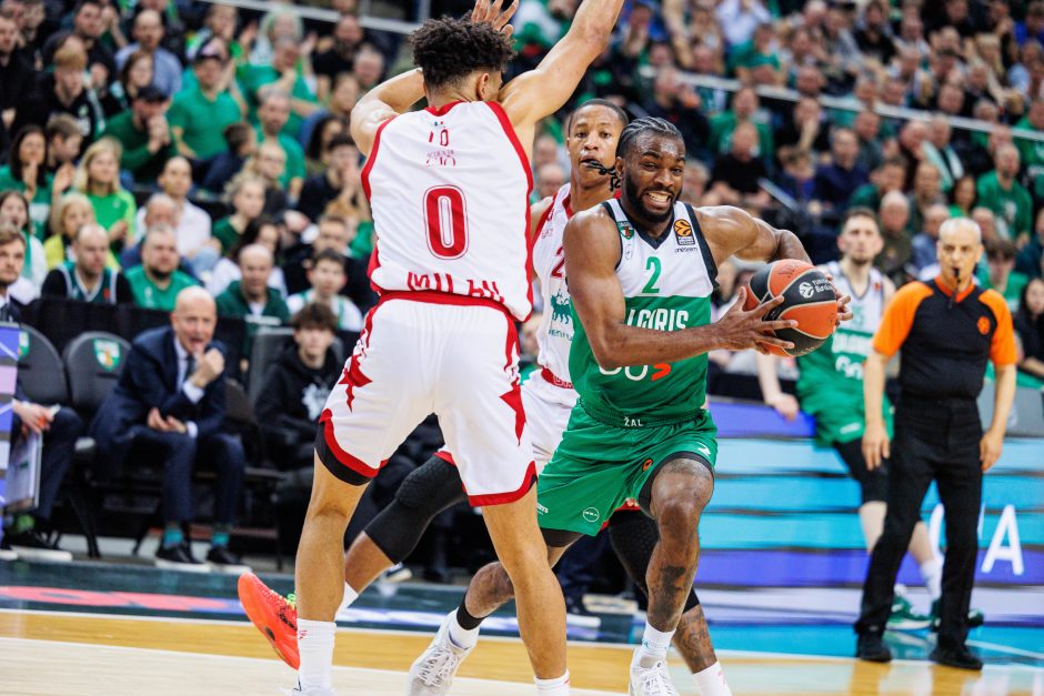 Eurolyga: Kauno „Žalgiris“ – Milano „EA7 Emporio Armani“ 87:73