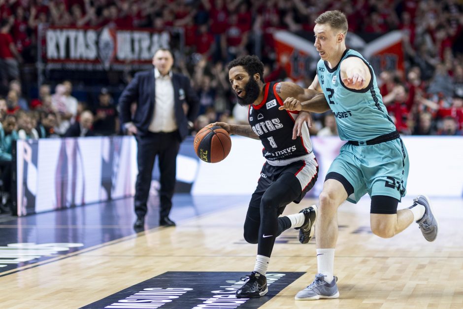 LKL pusfinalis: Vilniaus „Rytas“ – Vilniaus „Wolves Twinsbet“ 85:96