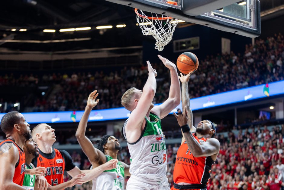 LKL finalas: Vilniaus „Rytas“  – Kauno „Žalgiris“ 104:94