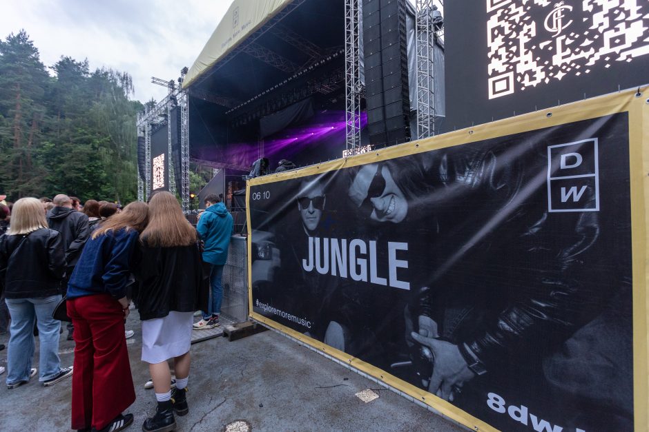 Kalnų parke koncertavo grupė „Jungle“