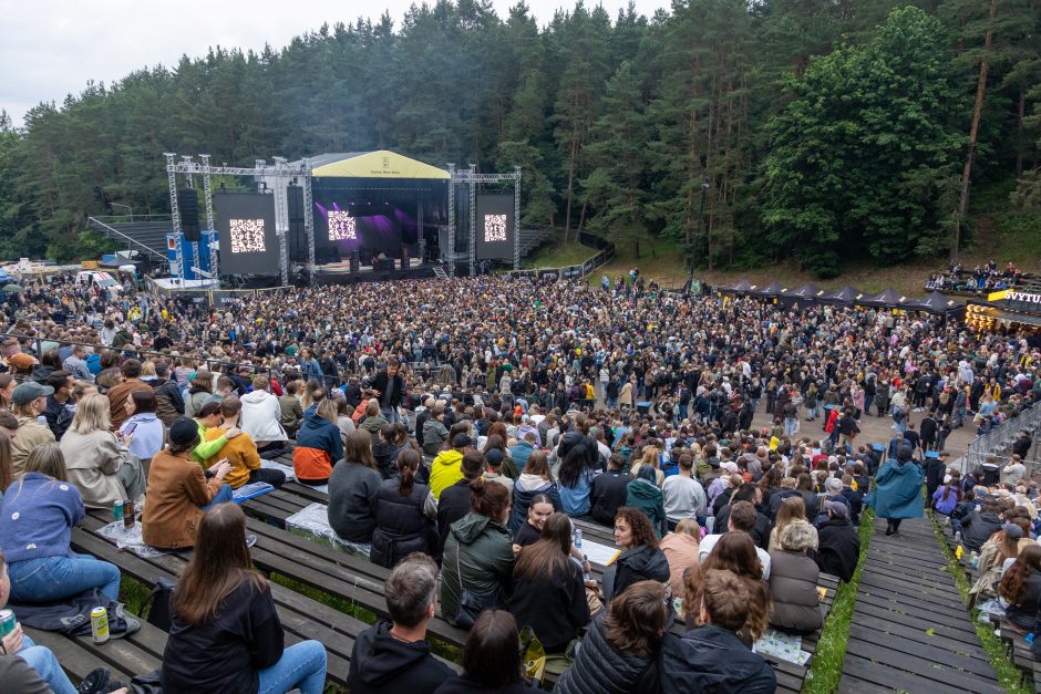 Kalnų parke koncertavo grupė „Jungle“