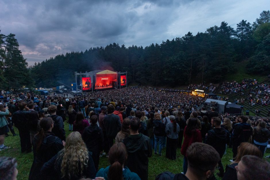 Kalnų parke koncertavo grupė „Jungle“