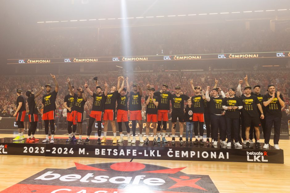 M. Fosterio metimu „Žalgirį“ nužudęs „Rytas“ – „Betsafe-LKL“ čempionas!