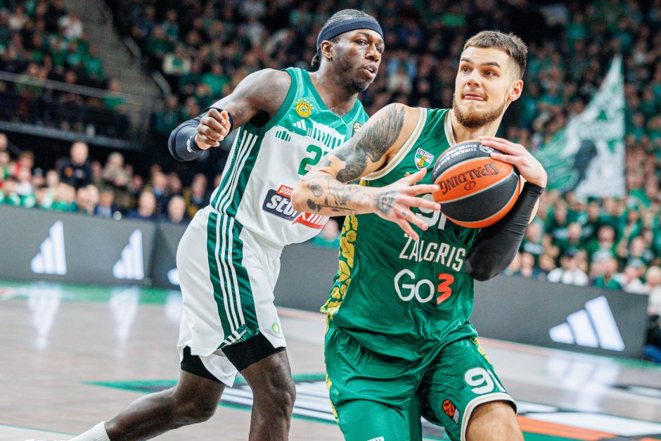 Eurolyga: Kauno „Žalgiris“ – Atėnų „Panathinaikos“ 84:77