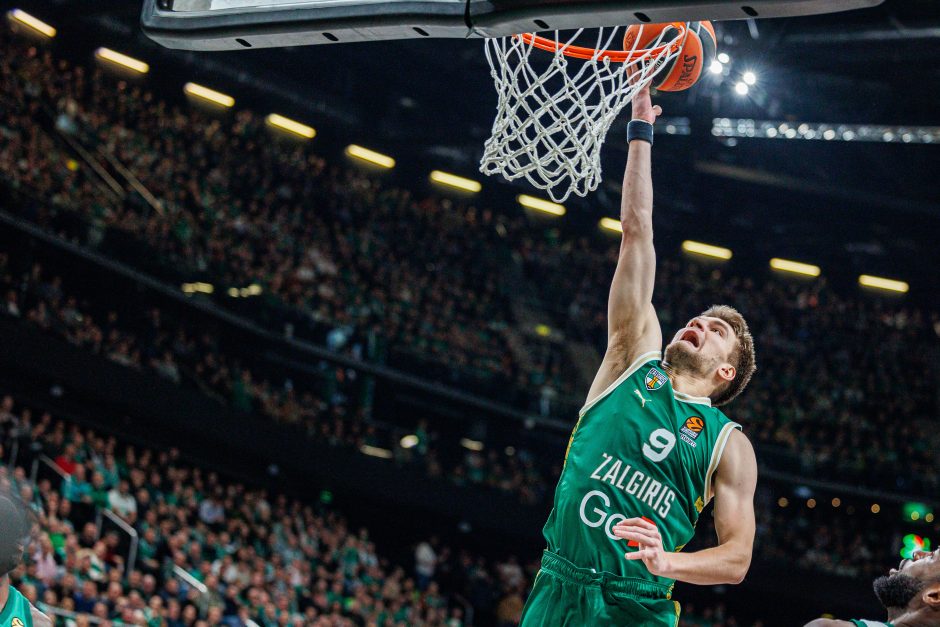 Eurolyga: Kauno „Žalgiris“ – Atėnų „Panathinaikos“ 84:77