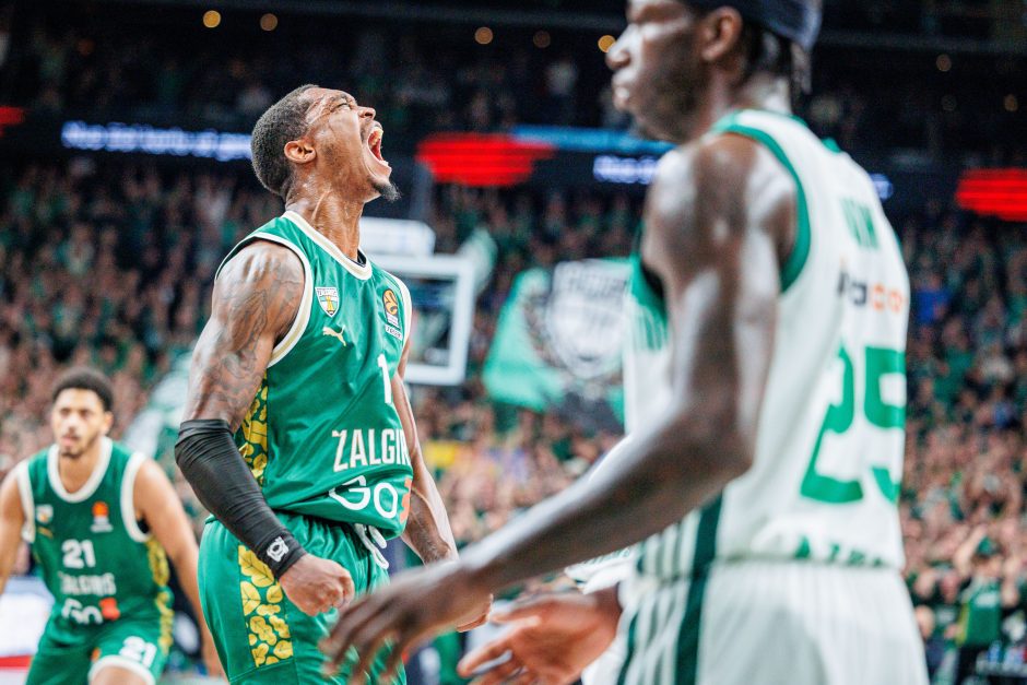 Eurolyga: Kauno „Žalgiris“ – Atėnų „Panathinaikos“ 84:77