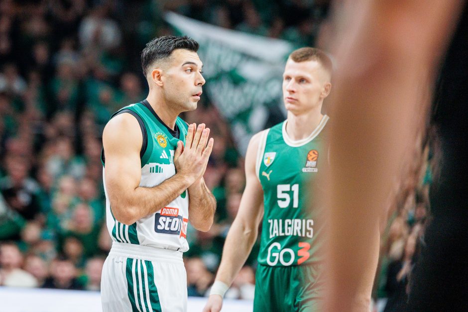 Eurolyga: Kauno „Žalgiris“ – Atėnų „Panathinaikos“ 84:77