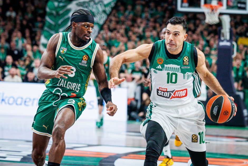 Eurolyga: Kauno „Žalgiris“ – Atėnų „Panathinaikos“ 84:77