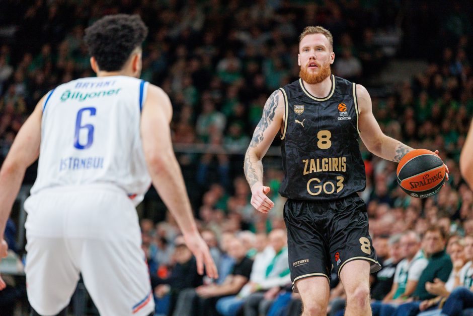  „Žalgiris“ namų arenoje įveikė „Anadolu Efes“ krepšininkus