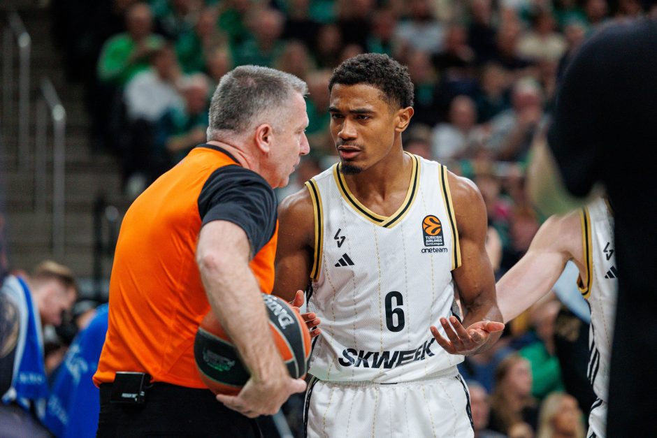 „Žalgiris“ namuose pripažino ASVEL pranašumą