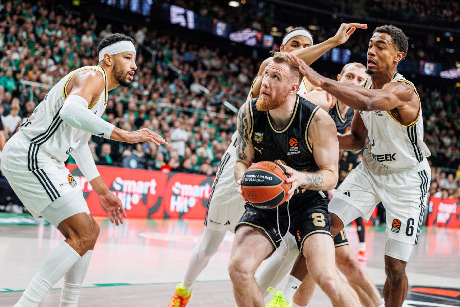 „Žalgiris“ namuose pripažino ASVEL pranašumą