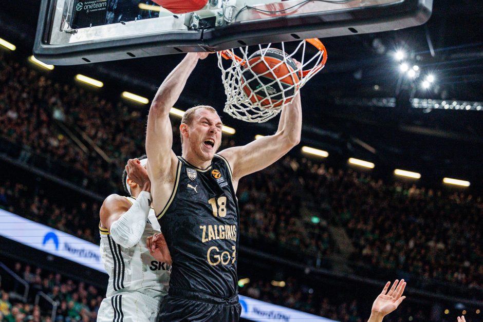 „Žalgiris“ namuose pripažino ASVEL pranašumą