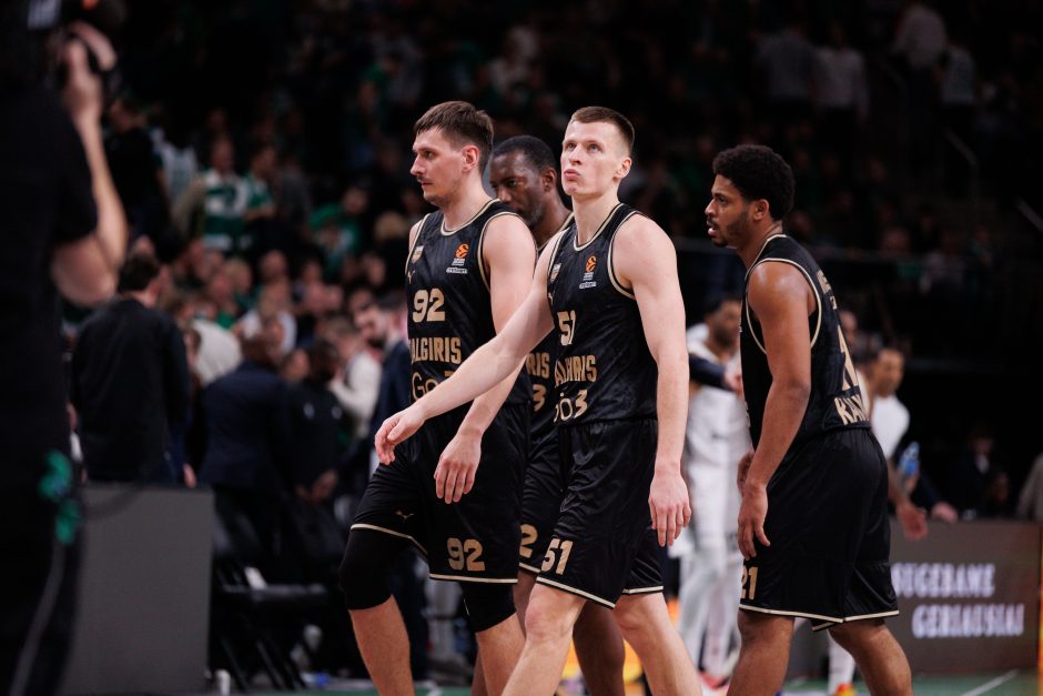 „Žalgiris“ namuose pripažino ASVEL pranašumą