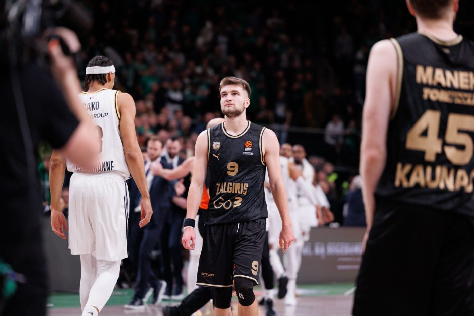 „Žalgiris“ namuose pripažino ASVEL pranašumą