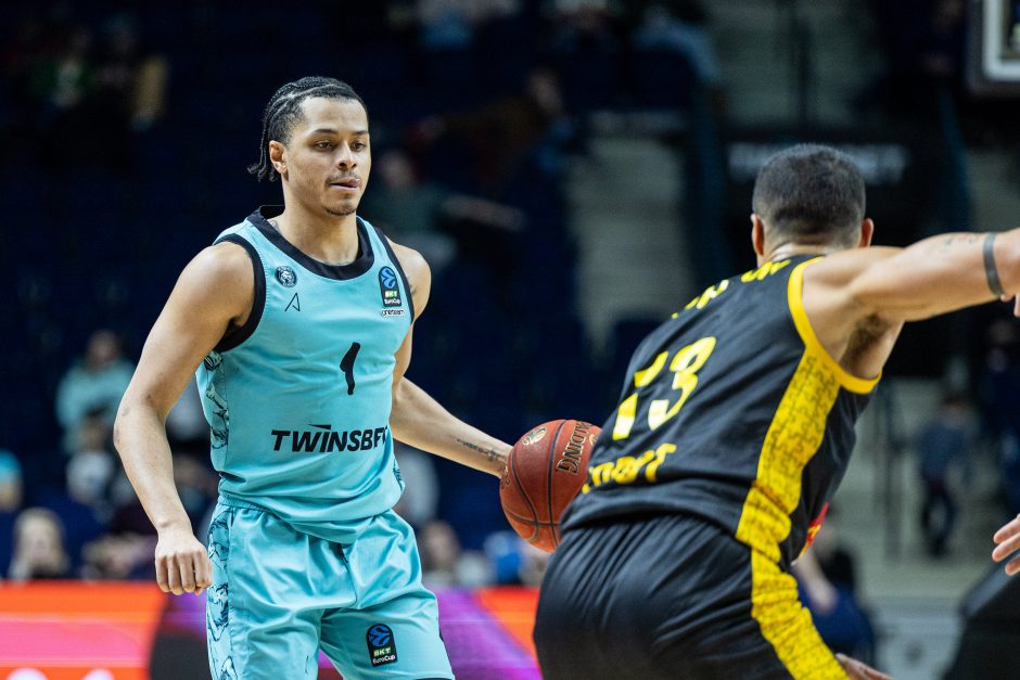 Europos taurė: Vilniaus „Wolves-Twinsbet“ – Sopoto „Trefl“ 74:97