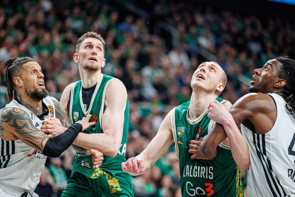 Visas rungtynes pirmavęs „Žalgiris“ įveikė „Virtus“ komandą