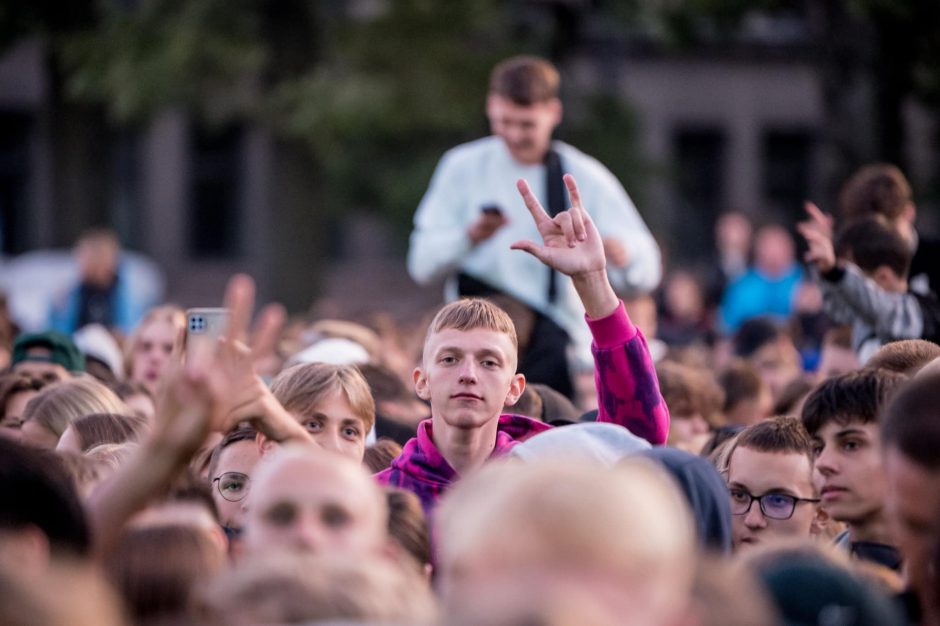 Rugsėjo 1-ąją Kauno universitetai šventė kartu: mieste – nemokamas koncertas ir šviesų šou