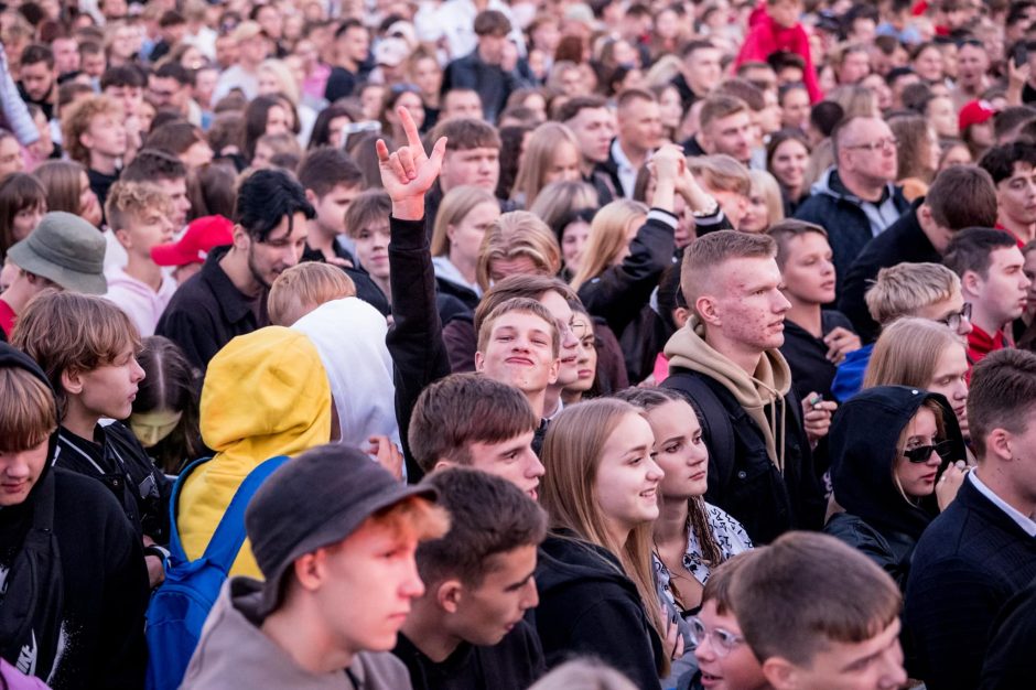 Rugsėjo 1-ąją Kauno universitetai šventė kartu: mieste – nemokamas koncertas ir šviesų šou