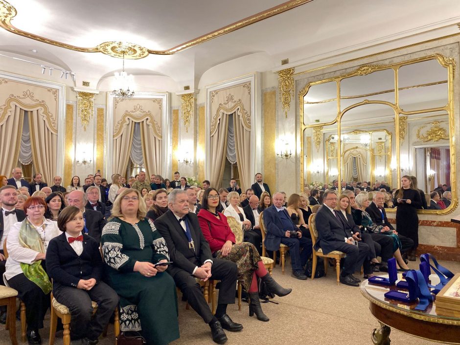 Ukrainoje apdovanojimas „Už intelektinę drąsą“ įteiktas istorikui, muziejininkui Dolinskui