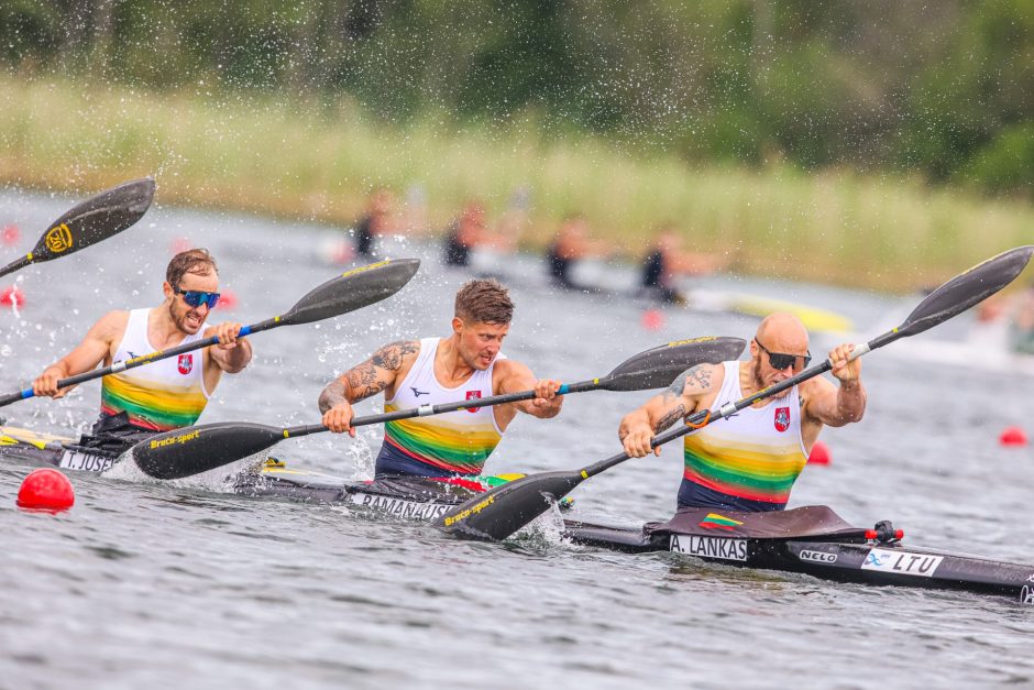 Lietuvos baidarių ir kanojų irklavimo čempionate – kovos dėl vietos šalies rinktinėje