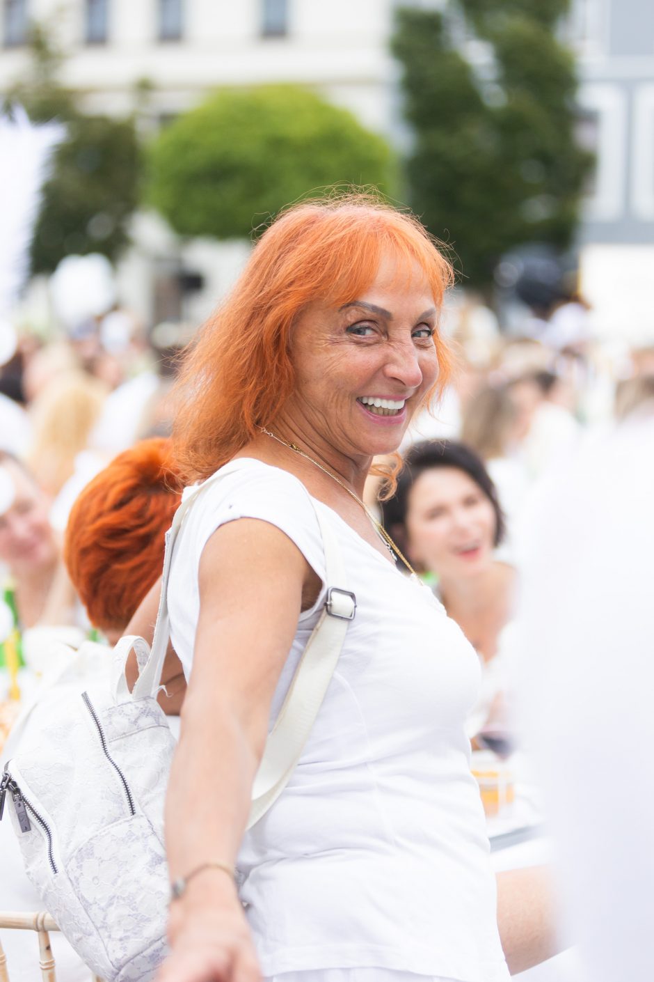 Vilniuje dešimtą kartą surengta „Le Diner en Blanc“ vakarienė