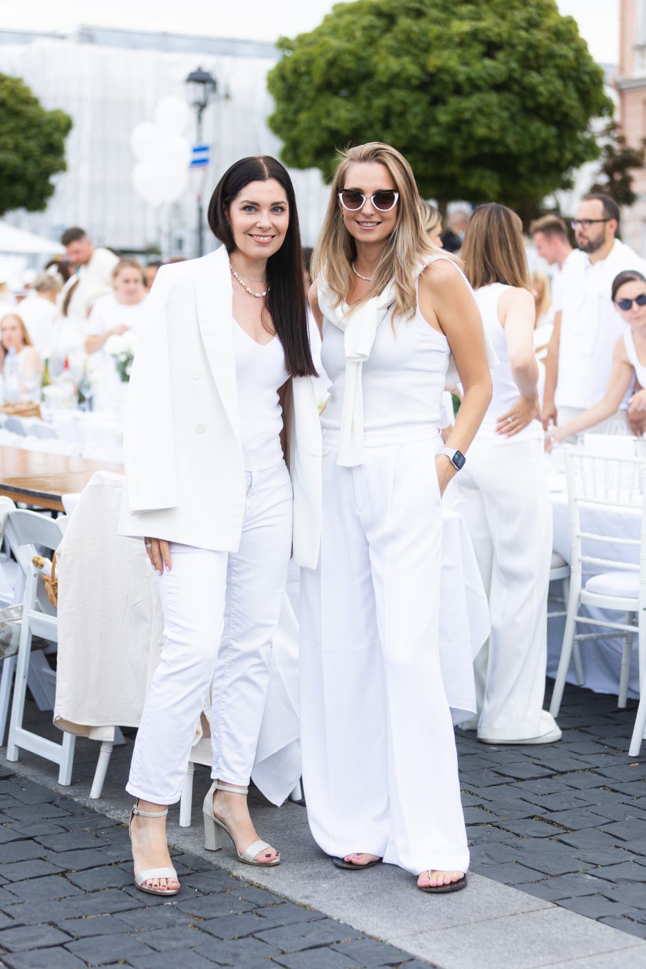 Vilniuje dešimtą kartą surengta „Le Diner en Blanc“ vakarienė