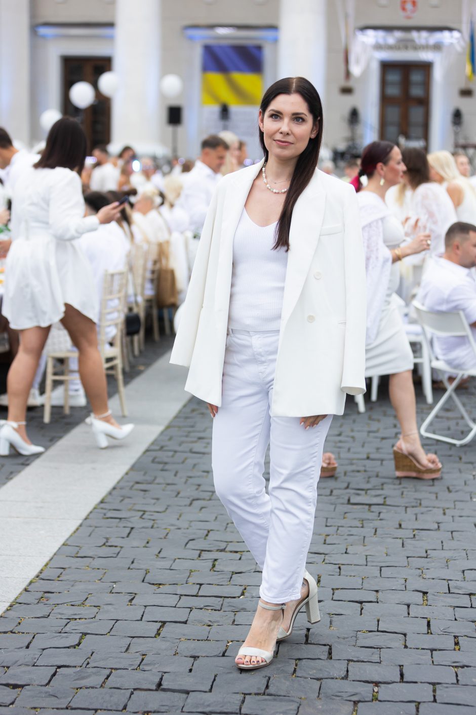 Vilniuje dešimtą kartą surengta „Le Diner en Blanc“ vakarienė