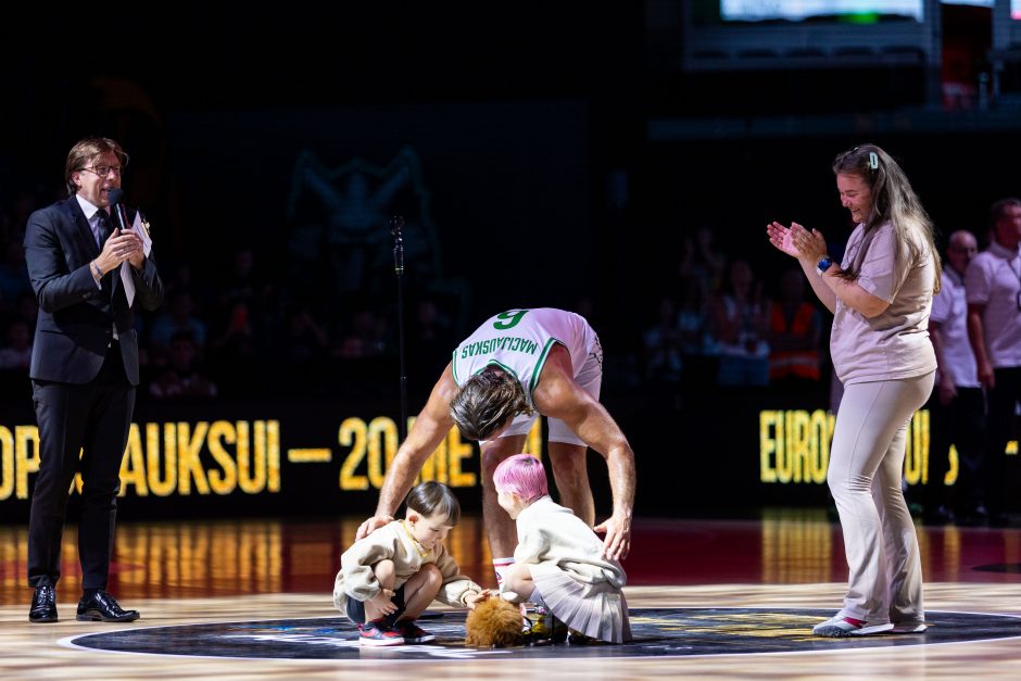  A. Macijauskas žaidė puikiai, bet auksinė rinktinė pralaimėjo