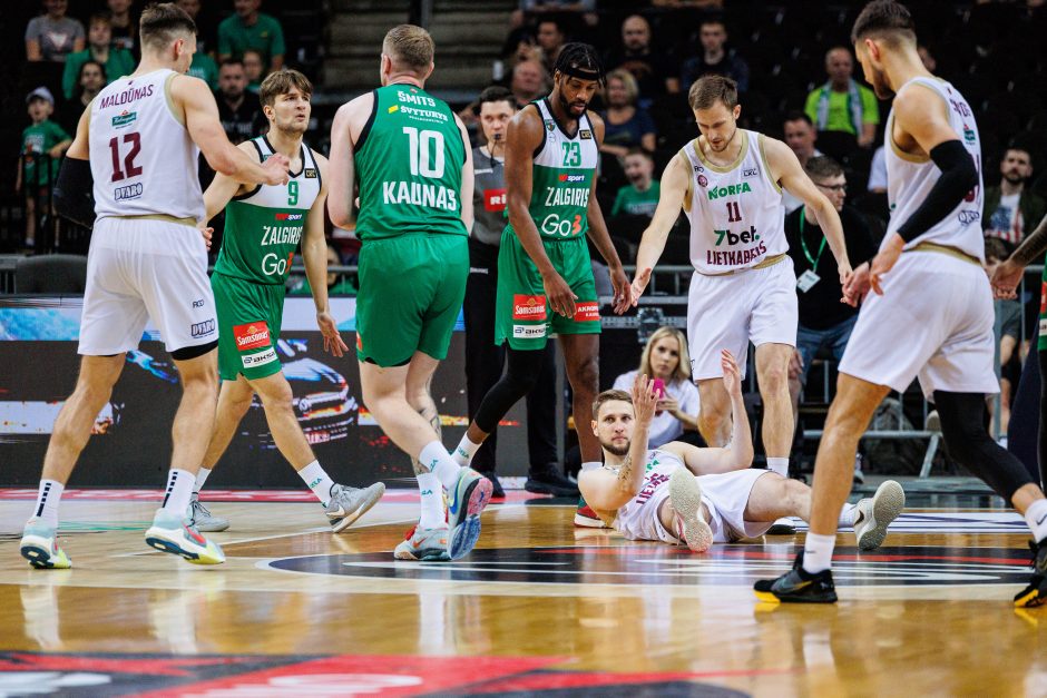 LKL pusfinalis: Kauno „Žalgiris“ – Panevėžio „7bet-Lietkabelis“ 93:72