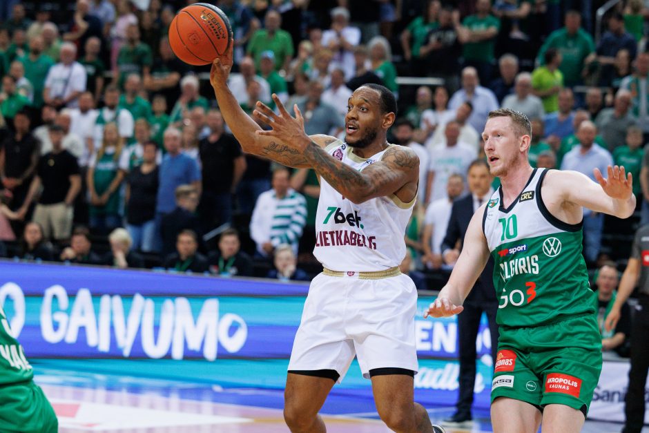 LKL pusfinalis: Kauno „Žalgiris“ – Panevėžio „7bet-Lietkabelis“ 93:72