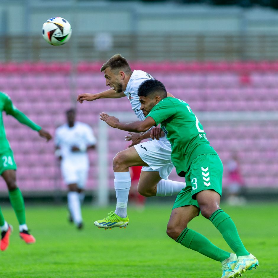 „Kauno Žalgiris“ Marijampolėje sužaidė lygiosiomis