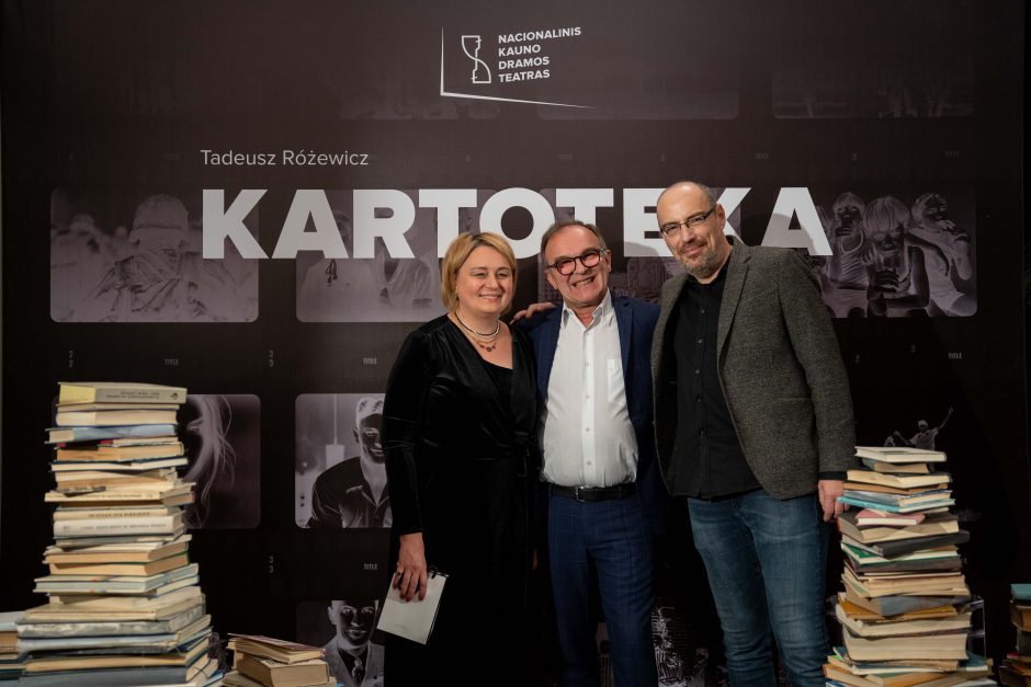 Nacionalinio Kauno dramos teatro premjera „Kartoteka“