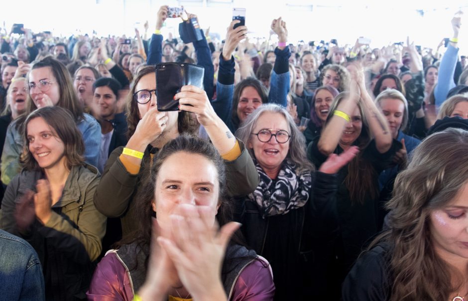 Švedijoje vyko roko festivalis tik moterims