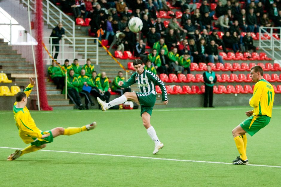 Vilniaus „Žalgiris“ Lietuvos čempionų titulais beveik susilygino su FBK „Kaunu“