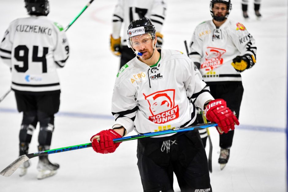 „7bet-Hockey Punks“ išvykoje turėjo pripažinti Rygos „Dinamo“ pranašumą