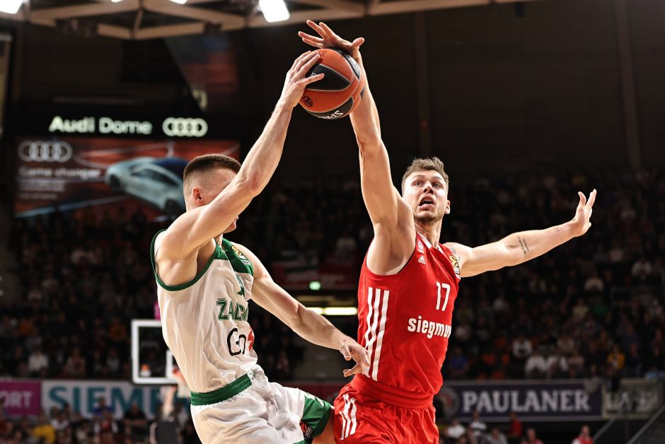 „Žalgiris“ įveikė „Bayern“ ir pateko į Eurolygos atkrintamąsias!