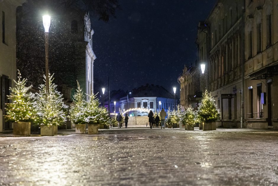 Pasigrožėkite: Kauną apgaubė kalėdinė magija