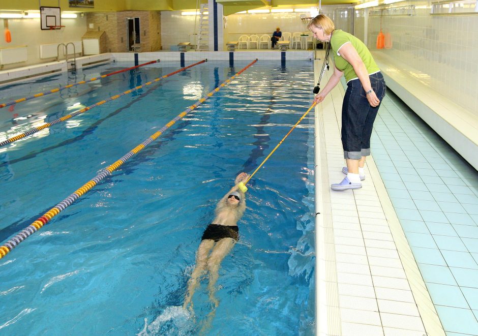 Neįgalieji jėgų semiasi iš olimpietės