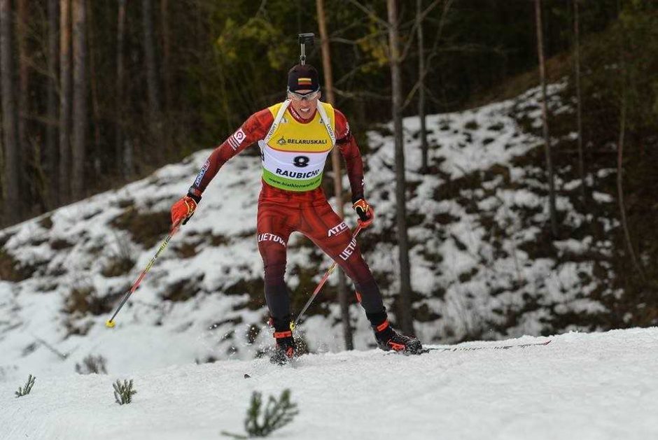 Lietuvos biatlonininkai pasaulio čempionate liko už 50-uko ribos